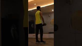 Shoulder workout at gym motivation ourfitnessmotivation lifestyle fitnessmotivationalquotes [upl. by Ebeohp]