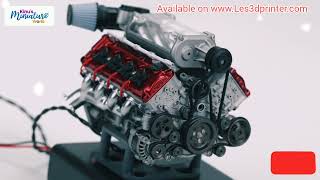 Building a MAD 3D Printed V8 Engine Model Kit  Build Your Own V8 Engine les3dprintercom [upl. by Basset]