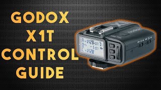 Godox X1T Control Guide with Custom Functions Flashpoint R2 Flash Transmitter Pixapro ST III [upl. by Ayoral]