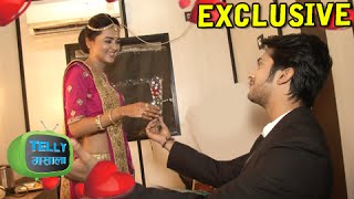 Exclusive Interview Lakshya Proposes Ragini On The Sets Of Swaragini  Colors [upl. by Selemas434]