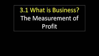 31 5 Measuring profit [upl. by Analle520]