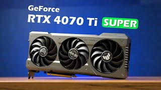 【Huan】 現階段玩4K遊戲大作的敲門磚 ASUS TUF Gaming GeForce RTX 4070 Ti SUPER測試 [upl. by Nomi]