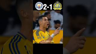 The Day Ronaldo Showed Haaland who is the Boss  Al Nassr vs Man City Friendly 2024 football [upl. by Nalloh]