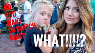 DAY WITH 4 YEAR OLD EVERLEIGH AND SWITCHING KIDS VLOG [upl. by Caiaphas]