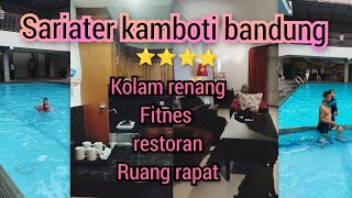 Hotel Sariater Kamboti Bandung  Family Room Mewah Dengan Harga Murah [upl. by Ydnih207]