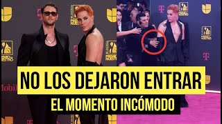 No dejaron entrar a RBD a Premios Lo Nuestro  Momento incómodo [upl. by Korns665]