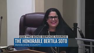 The 2024 Florida Pro Bono Awards [upl. by Ramedlav]