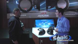 Alpine Shallow TypeR Subwoofers at CES 2010 [upl. by Ettenwahs854]