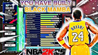 THIS KOBE BRYANT BUILD IS EXTREMELY UNSTOPPABLE BUILD ON 2K25 [upl. by Aivul890]