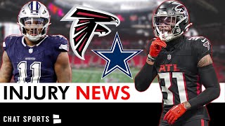 MAJOR Injury News For Falcons vs Cowboys NFL Week 9 Ft Justin Simmons [upl. by Reba312]