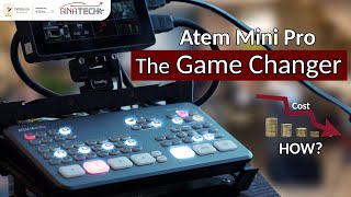 Content Creation Process the Game Changer  Atem Mini Pro [upl. by Halihs]