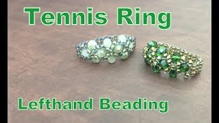 Tennis RingBeading Tutorial [upl. by Aivilo629]