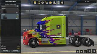 American Truck Simulator 135 Halloween Treats Event Pendleton Ogden DRIVING AND MUSIC [upl. by Ettenav447]