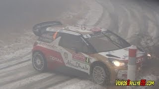 Rallye Monte Carlo 2014  Show Time Ostberg amp Limit Day 1 HD [upl. by Wilda]