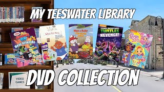 My Teeswater Library DVDsMovies Copies Collection [upl. by Levana713]