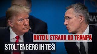 NATO u strahu zbog povratka Trampa Stoltenberg ih teši Ne očajavajte [upl. by Enimzzaj]