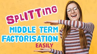 How to Split LARGE numbers Easily  Middle Term Factorization trick  CBSE amp ICSE MatheMagic [upl. by Nyleaj]