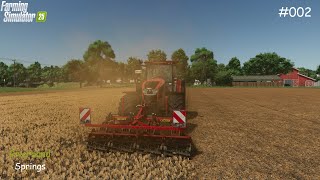 LS25Riverband SpringsWeizen ernten und Mulchen002 FS25 [upl. by Noxid]