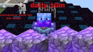 How to make best cobblestone farm in craftersmc hypixel per hour earn 5m easy trick craftersmc [upl. by Walls269]