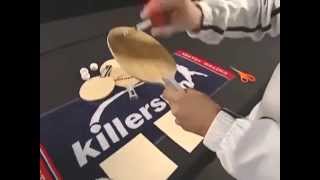 How to Assemble a Table Tennis Racket  Killerspin [upl. by Snebur650]