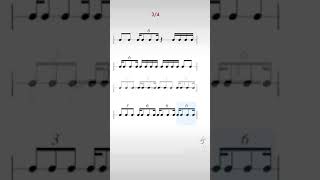 Syncopated Sextuplet Rhythm Practice [upl. by Howlond]