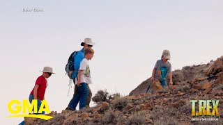 3 young boys and dad uncover rare dinosaur bones [upl. by Bena152]