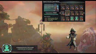 Legend of The Sea Part 2 Full Guide Commendation Sea of Thieves [upl. by Earla440]