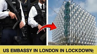 quot🚨 US Embassy LOCKDOWN in London Controlled Explosion SHOCKS the Cityquot [upl. by Nylyahs]