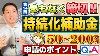 【高採択率 50200万円 持続化】間もなく締切 補助金で販路開拓 申請のポイント 要件・対象経費 屋号なくても申請可能？ 求人広告は？ PCの買換えは？ 採択計画書の例 等 [upl. by Gona]