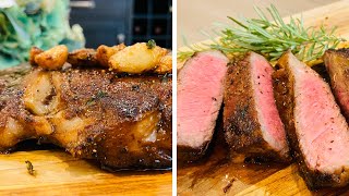 10Minute Garlic Butter Ribeye Steak [upl. by Forester]