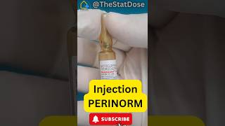 Injection Perinorm doctortips healthadvice ytshort medical drashwinraturi thestatdose [upl. by Kanter]