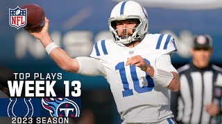 Indianapolis Colts Highlights vs Tennessee Titans  2023 Regular Season Week 13 [upl. by Annwahsal]