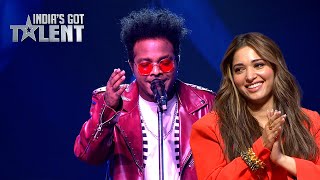 Yaaron पर इस Group Performance में खो गई Tamannaah  Indias Got Talent 9  Full Episode [upl. by Crescint]