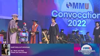 MMU Convocation 2022  Session 1  Faculty of Law [upl. by Alexandros]