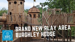 BURGHLEY HOUSE Brand NEW PLAY AREA [upl. by Arret]