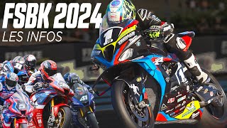 FSBK 2024  LES INFOS ESSENTIELLES DE LA SAISON 🏍️🇫🇷 [upl. by Thomasina]