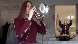 Brighouse amp Rastrick brass band recreates Floral Dance from players living rooms [upl. by Callean]