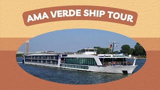 Ama Verde Ship tour rivercruise rivercruises amawaterways [upl. by Panchito]