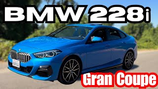 A Perfect Economy Car  2021 BMW 228i Gran Coupe Review [upl. by Daisey]