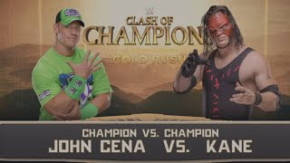 WWE 2K222024 🥵🥵🥵 JHON CENA vs KANE CHAMPION VS CHAMPION 🏆 [upl. by Santini]