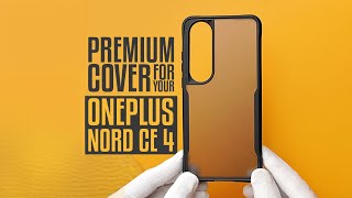 Premium Protective Smoky Back Black Phone Cover for Oneplus nord CE 4 [upl. by Xaviera]