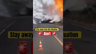 Petrol tanker blast 💥 blast trending shorts [upl. by Arenat937]