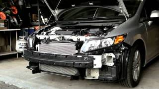 Custom Lightz  9th Generation Honda Civic  Installation Part I [upl. by Errick938]