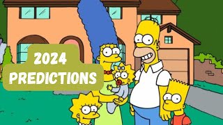 Simpsons 2024 predictions forecast [upl. by Kincaid]