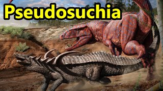 Pseudosuchia An Overview Of The Prehistoric Relatives Of Crocodilians [upl. by Aikem]