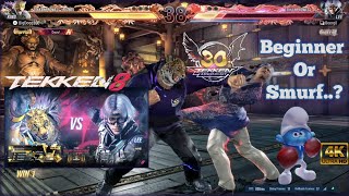 Was Lee a beginner or Smurf  Tekken 8  King Vs Lee  Full Set [upl. by Jereme640]