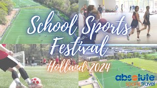 School Sports Festival Holland 2024  Absolute Travel [upl. by Killie]