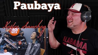 Keifer Sanchez performs “Paubaya” LIVE on Wish 1075 Bus REACTION [upl. by Thagard]