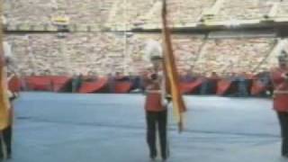 Barcelona 1992 Opening Ceremony  Catalonia and Spain Anthems [upl. by Ymmit]