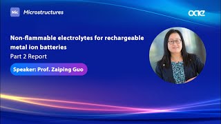 Report Nonflammable electrolytes for rechargeable metal ion batteries [upl. by Lemuela]